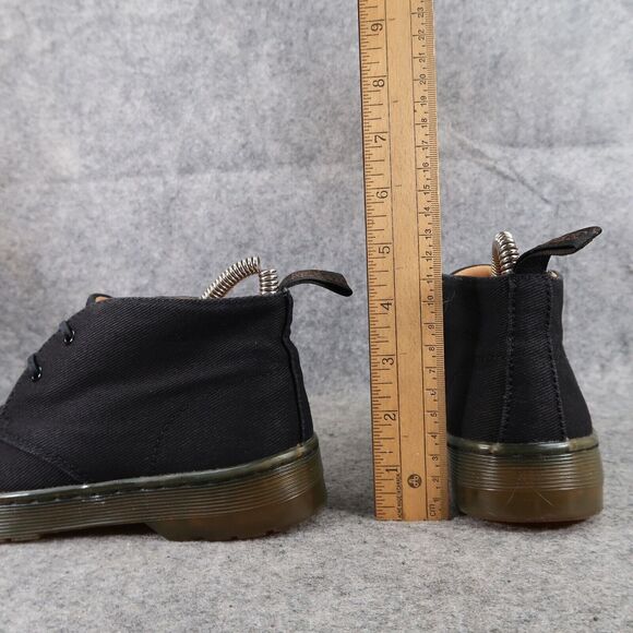 Dr Martens Shoes Womens 5 Boots Daytona Desert Chukka Black Classic Casual Twill - Picture 6 of 14